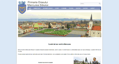 Desktop Screenshot of miercureasibiului.ro